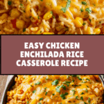 Chicken Enchilada Rice Casserole Recipe