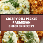 Crispy Dill Pickle Parmesan Chicken Recipe