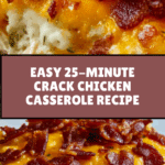 Amazing 25-Minute Crack Chicken Casserole Recipe