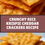 Rice Krispie Cheddar Crackers Recipe