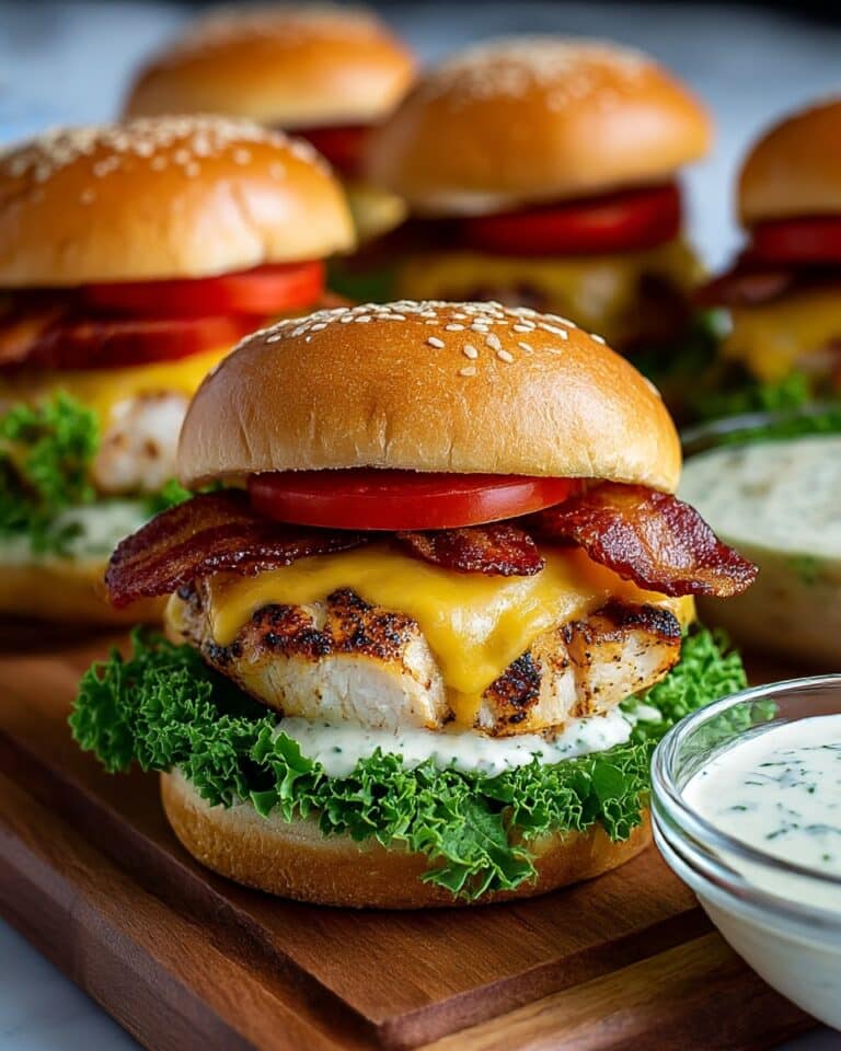 Honey Mustard Chicken Sliders Recipe