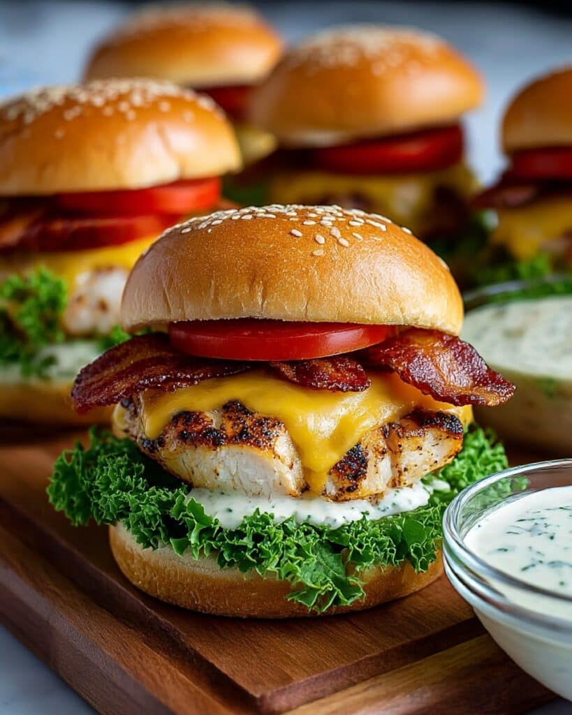 Honey Mustard Chicken Sliders Recipe