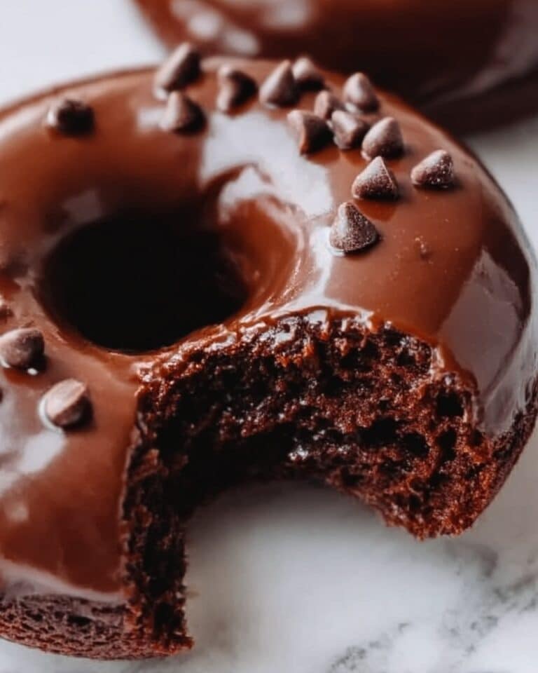 Healthy Chocolate Protein Donuts Recipe