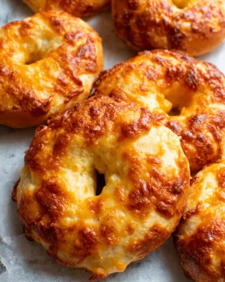 Cheddar Cheese Bagels Recipe