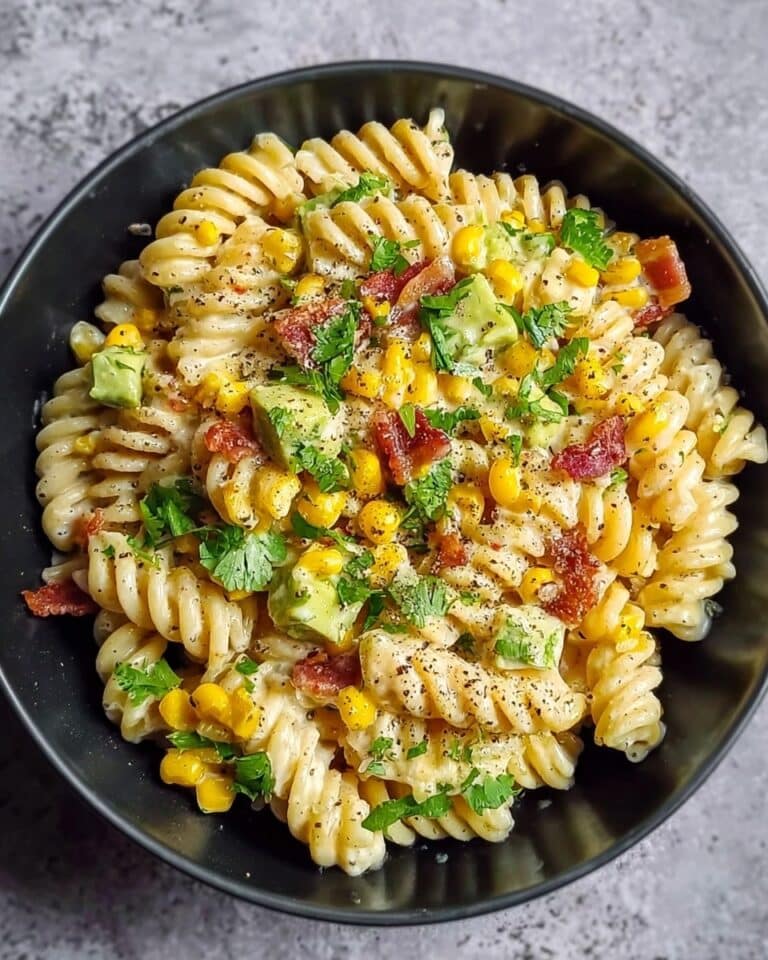 Perfect Mexican Street Corn Pasta Salad Recipe