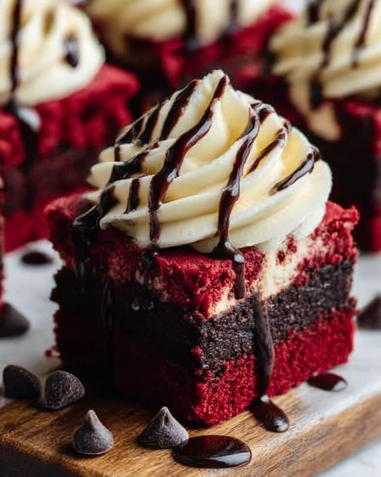 Vampire Bite Red Velvet Brownies Recipe