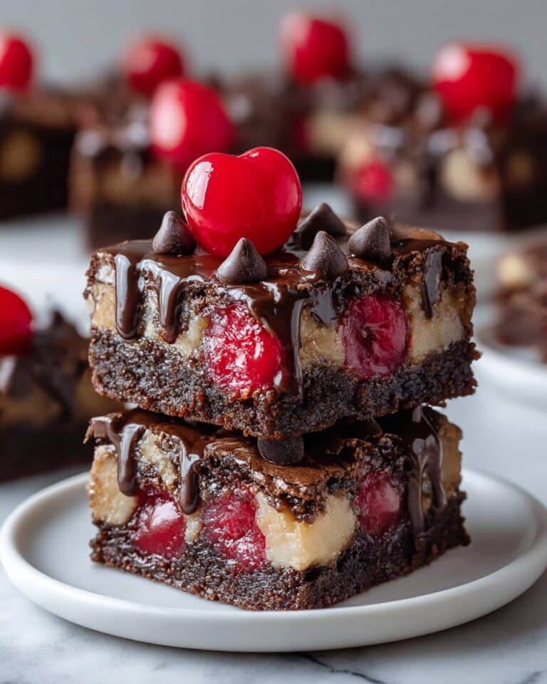 Chocolate Covered Cherry Magic Bars Recipe