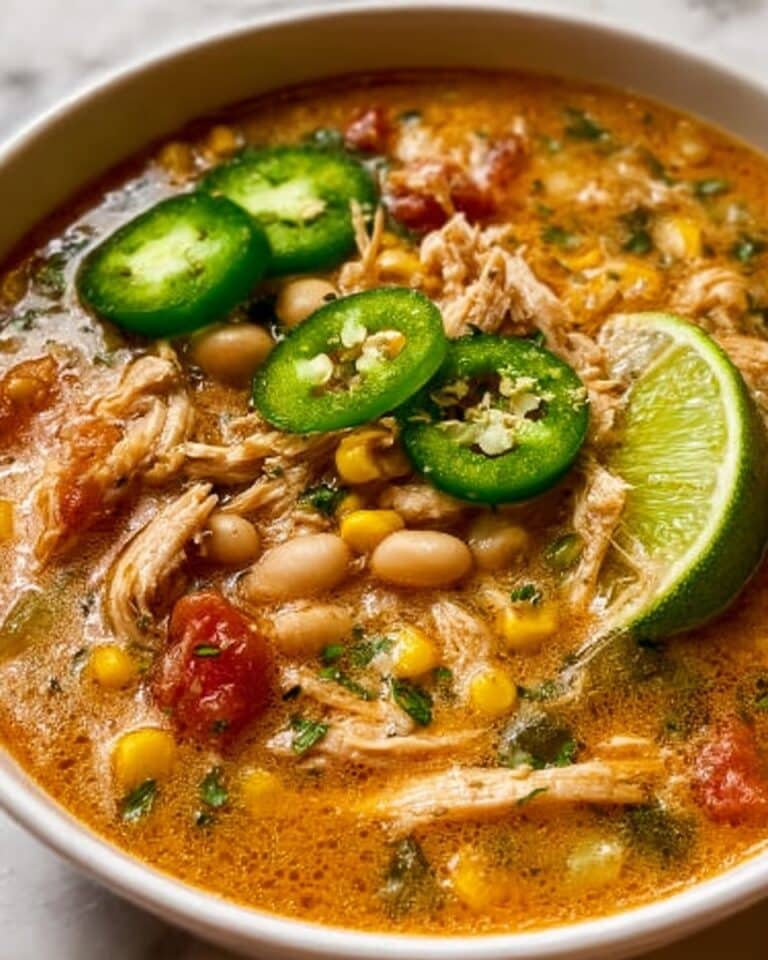 Cajun White Chicken Chili Recipe