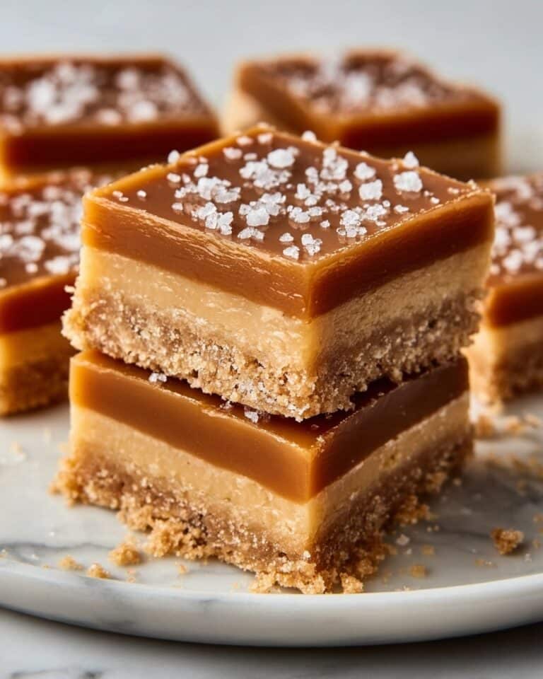 Salted Caramel Butter Bars Recipe