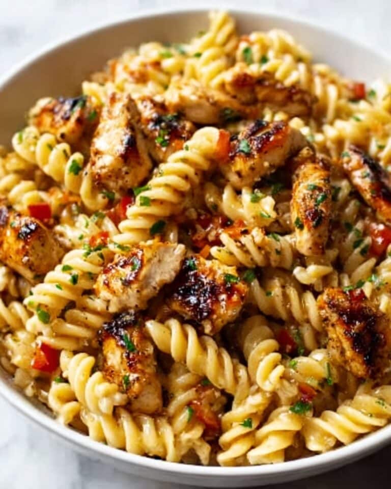 Honey Pepper Chicken Pasta Recipe