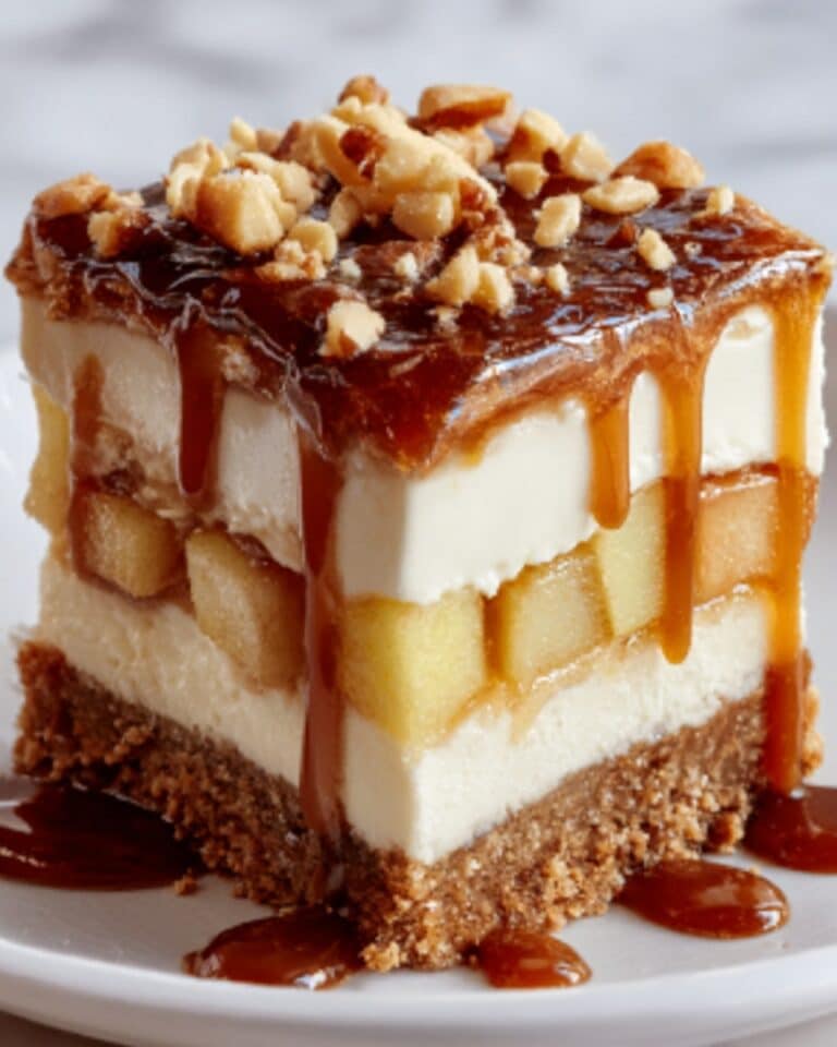 Caramel Apple Cheesecake Dream Pie Recipe