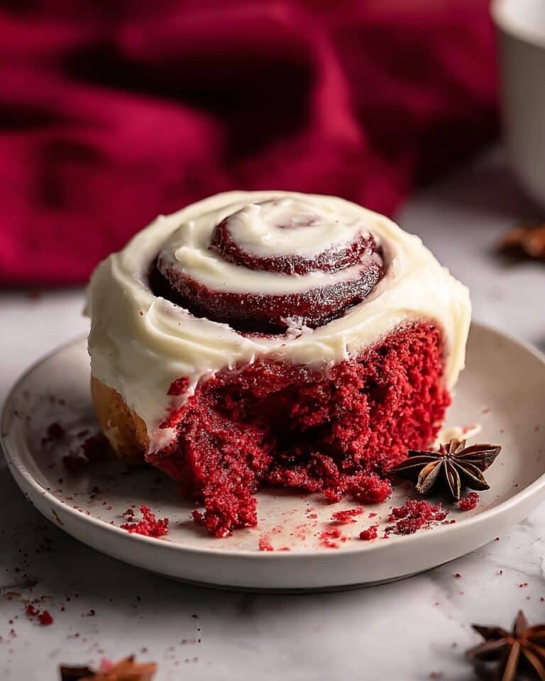 Red Velvet Cinnamon Rolls From Scratch Recipe