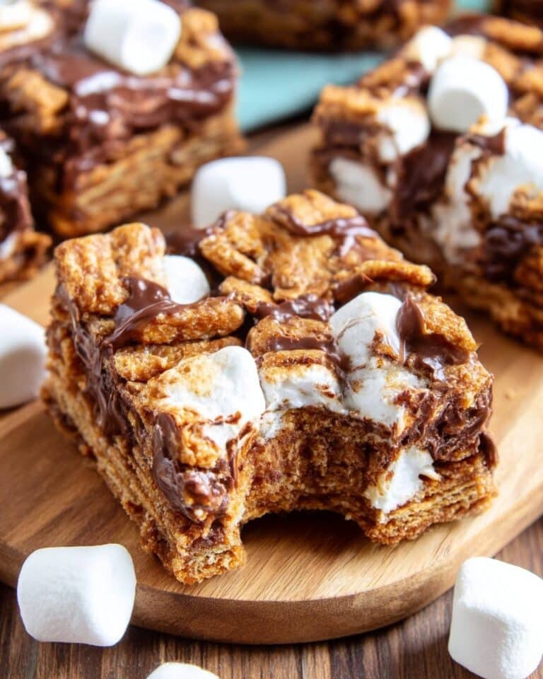 Golden Graham S’mores Bars Recipe