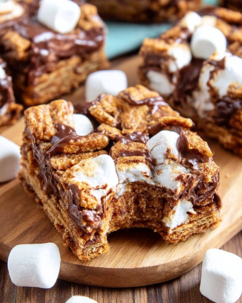 Golden Graham S’mores Bars Recipe