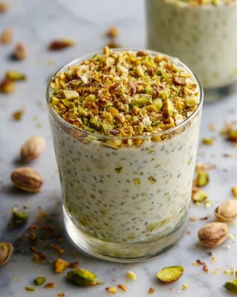Pistachio Overnight Oats Recipe
