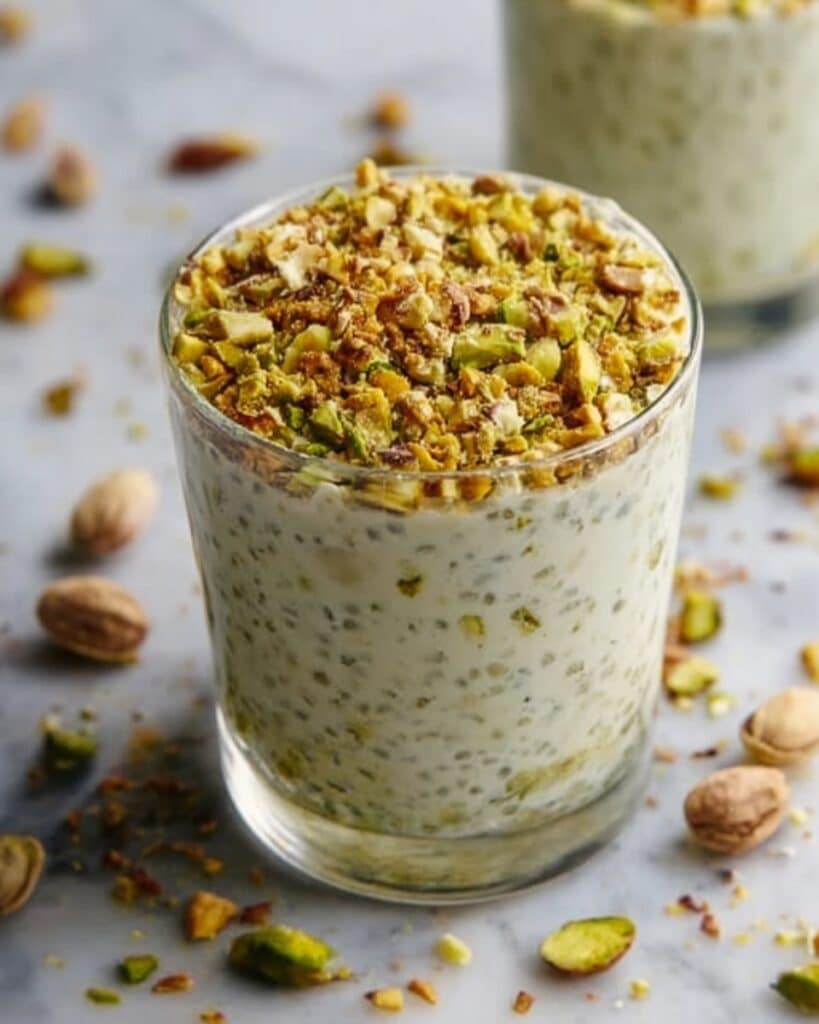 Pistachio Overnight Oats Recipe