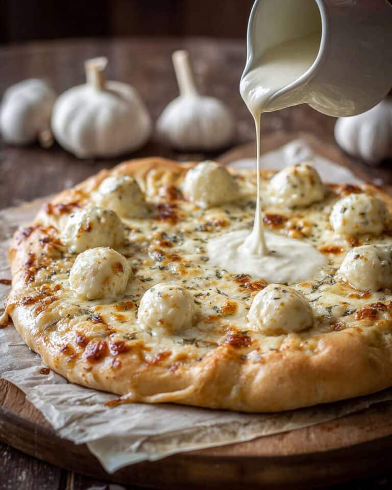 White Garlic Pizza Sauce Recipe