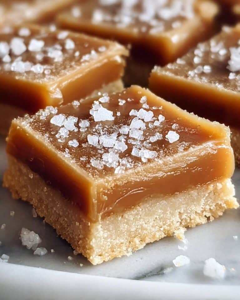 Salted Caramel Butter Bars Recipe