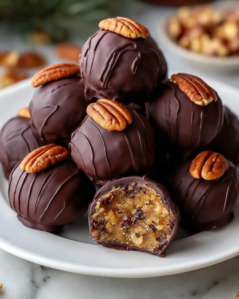 Pecan Pie Balls: No-Bake Holiday Treats Recipe