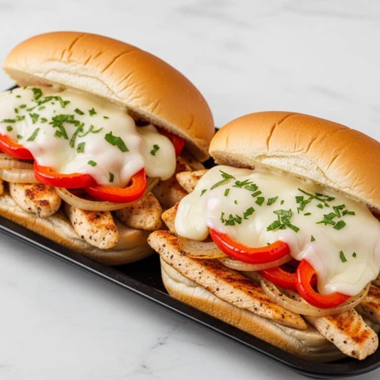 Chicken Philly Cheese Steaks Recipe