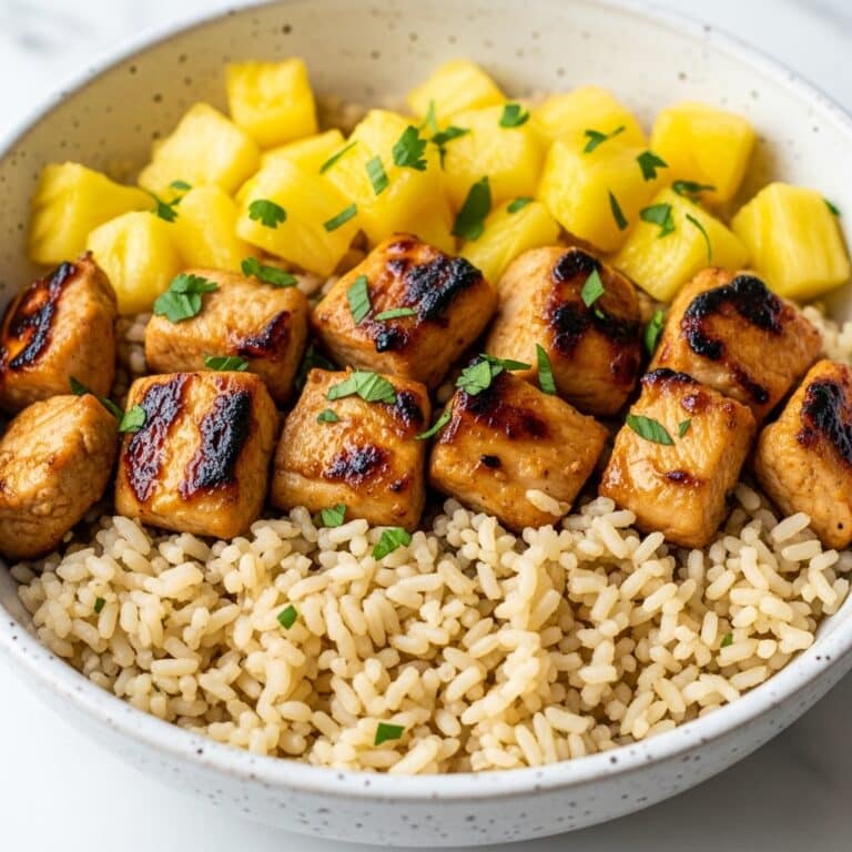 Pineapple Chicken and Rice: A Sweet and Savory Tropical Delight Recipe
