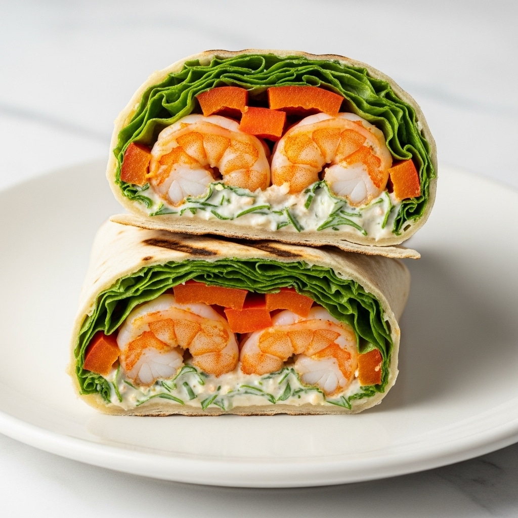 Grilled Shrimp Caesar Wraps Recipe