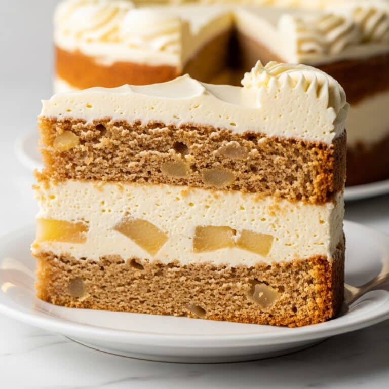 Irresistible Fresh Apple Cake with Dreamy Cream Cheese Frosting Recipe