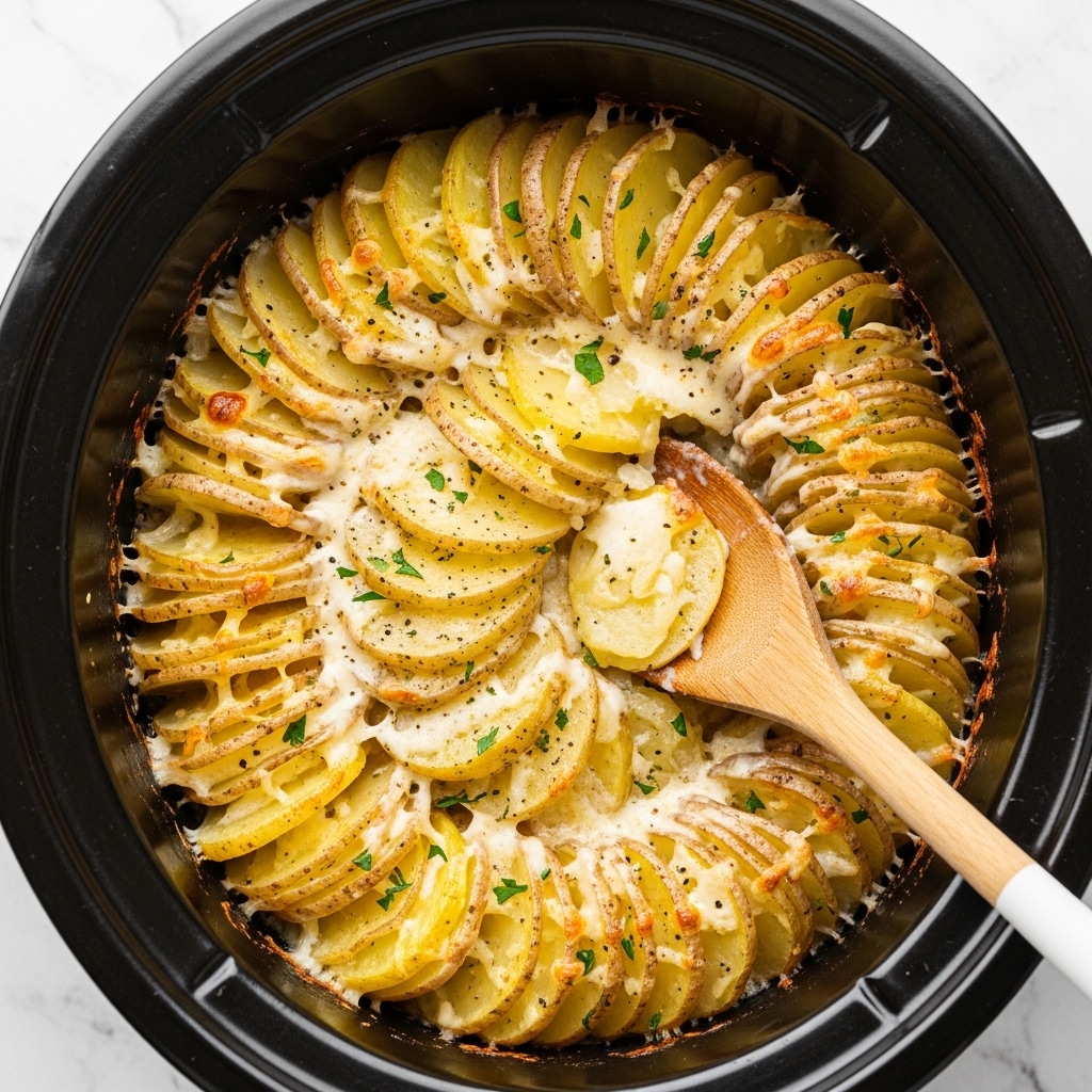 Crock Pot Scalloped Potatoes Recipe