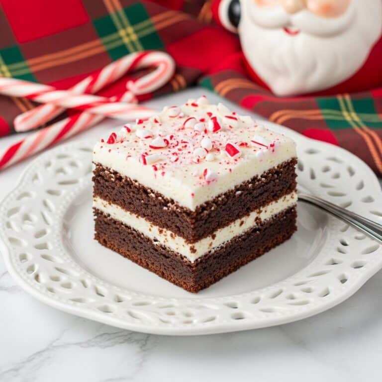 Peppermint Bark Brownies Recipe