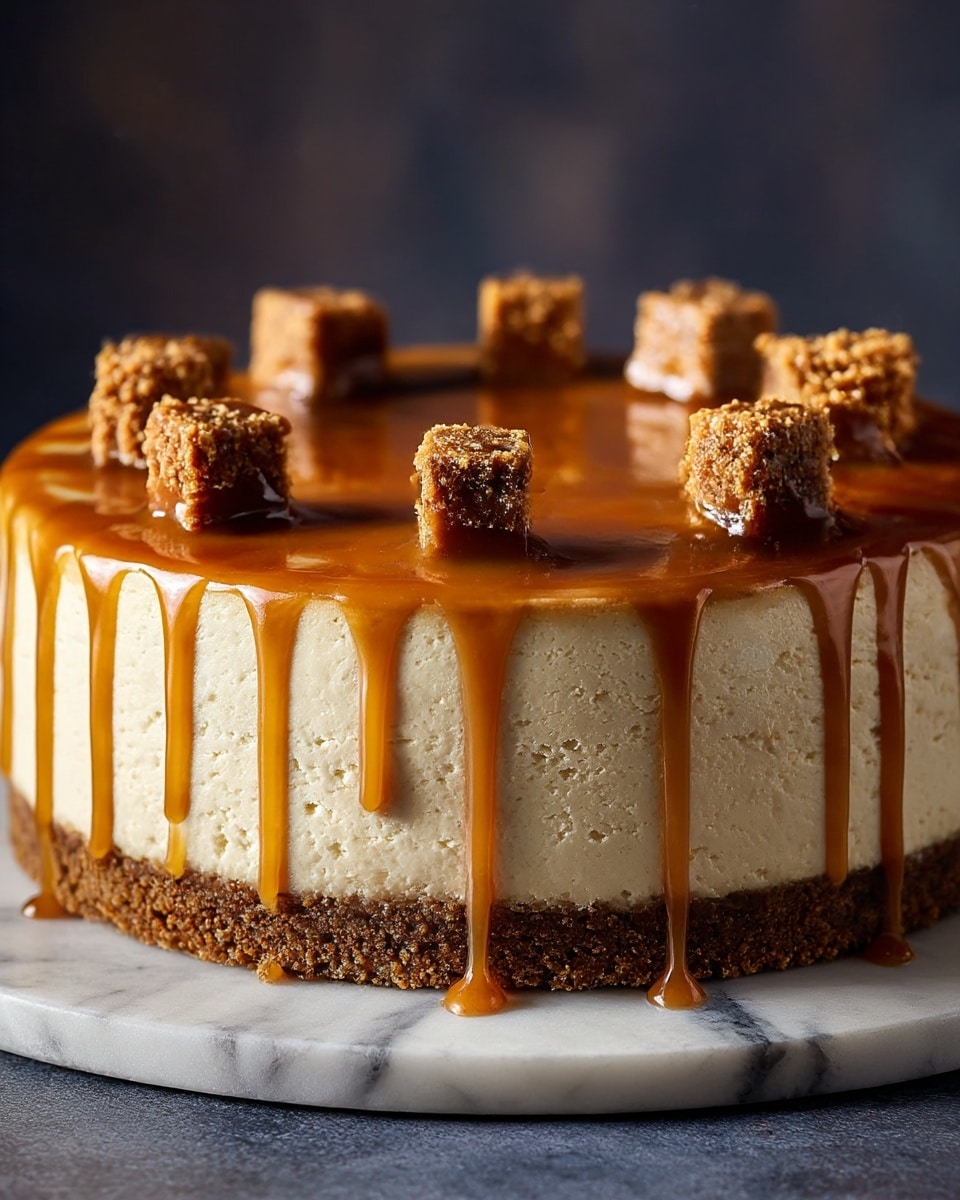Biscoff Salted Caramel Cheesecake: Irresistible & Decadent Delight