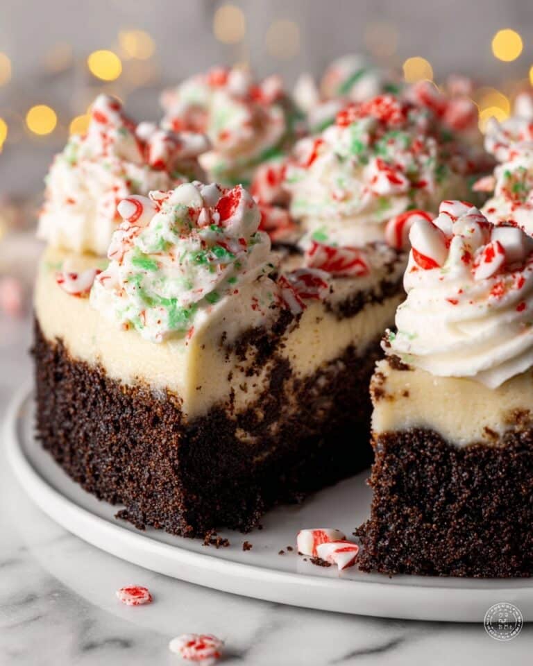 Decadent Peppermint Cheesecake with Oreo Crust Recipe