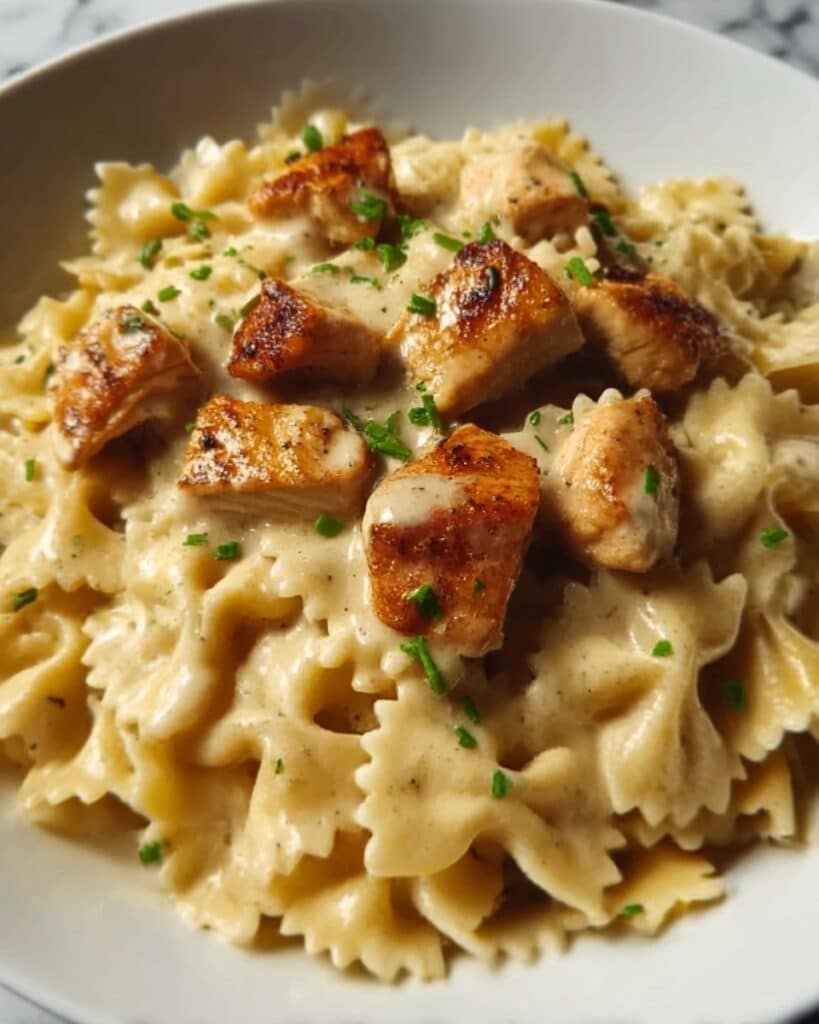 Smoky White Cheddar Honey Butter Chicken Pasta Skillet Recipe