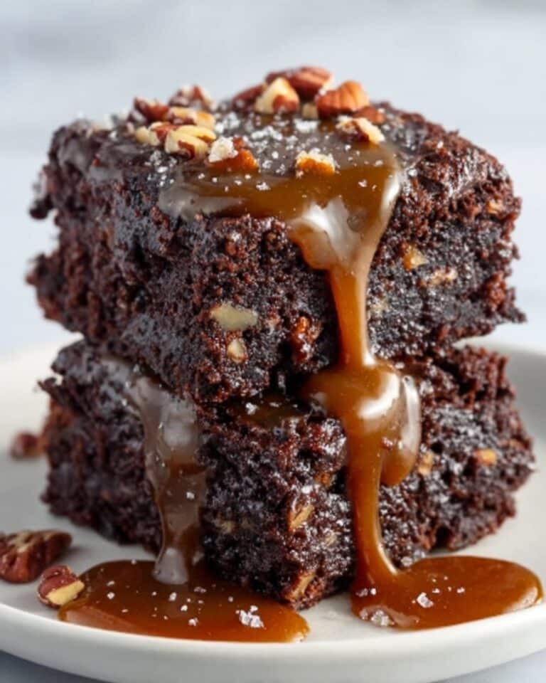 Turtle Earthquake Brownies Recipe