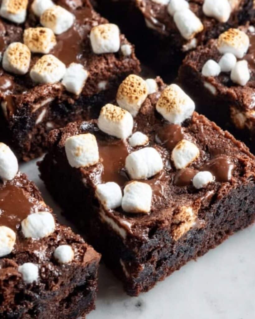Hot Chocolate Brownies Recipe