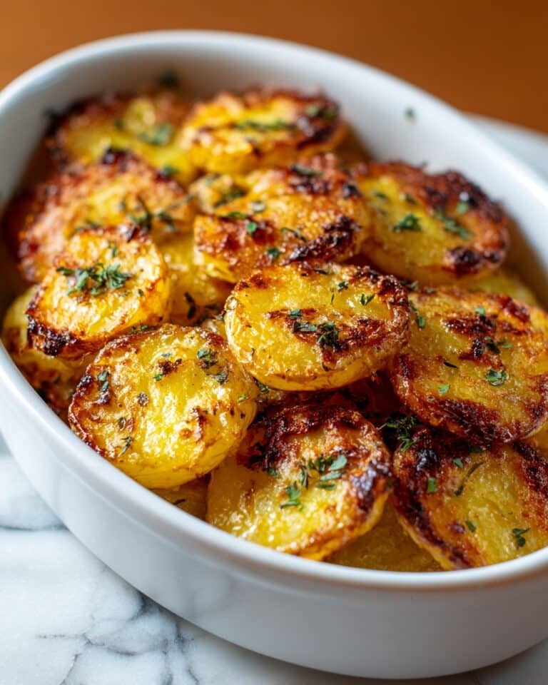 Cheesy Ranch Oven Roasted Potatoes Recipe