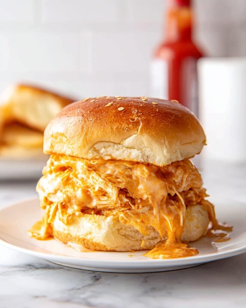 Buffalo Chicken Sliders Recipe