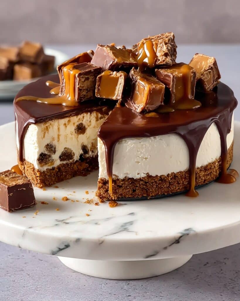 Best No Bake Twix Cheesecake Recipe