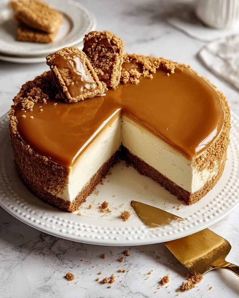 Irresistibly Creamy Biscoff Cheesecake Recipe