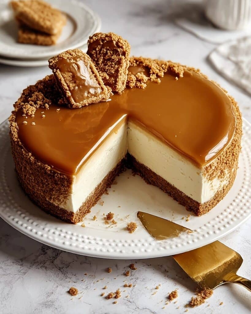 Irresistibly Creamy Biscoff Cheesecake Recipe