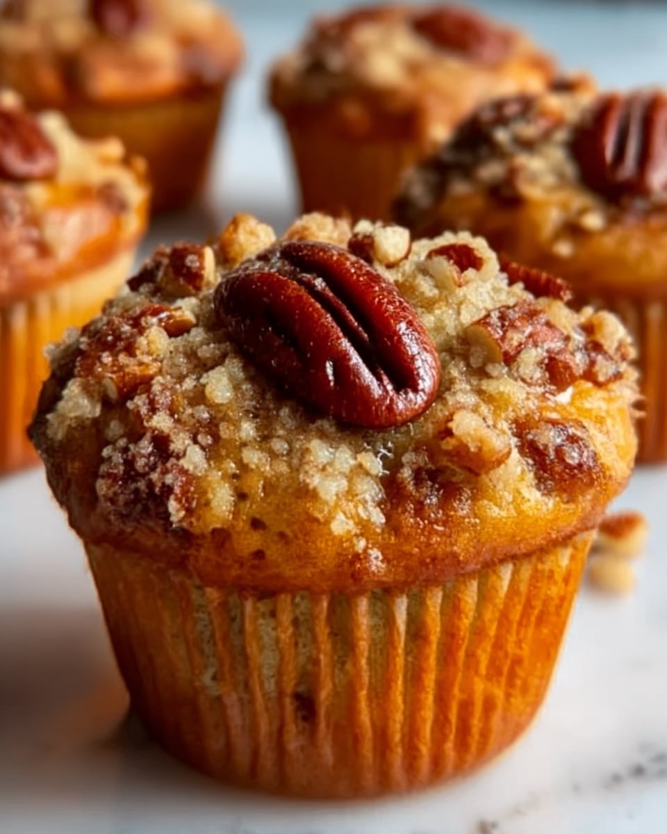 Pecan Pie Brown Sugar Muffins Recipe