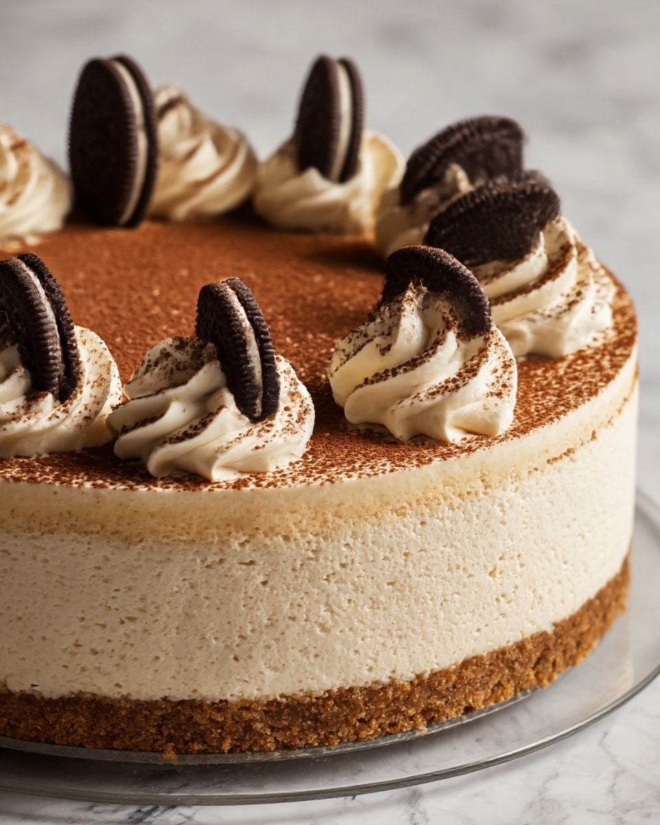 Tiramisu Cold Brew Coffee Cheesecake Recipe - Recipe Image