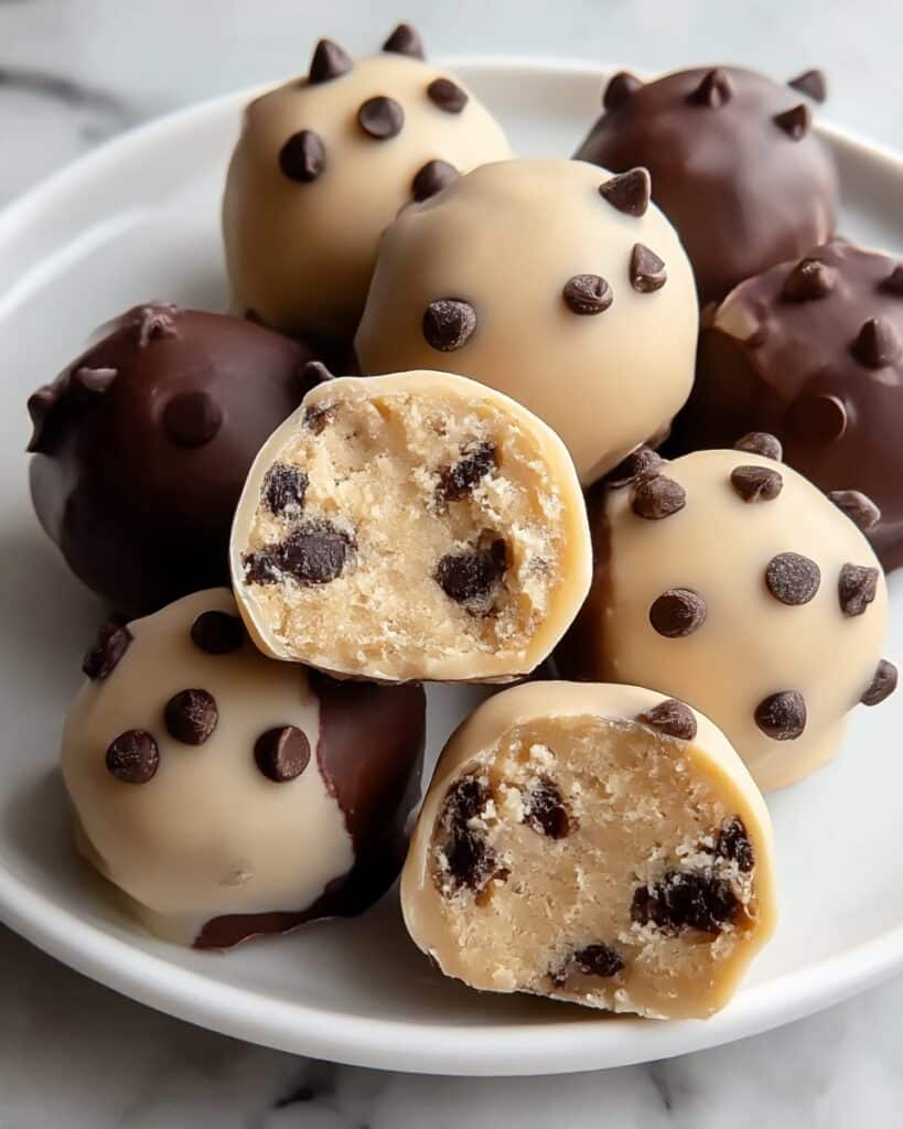 Indulgent No-Bake Cookie Dough Bites Recipe