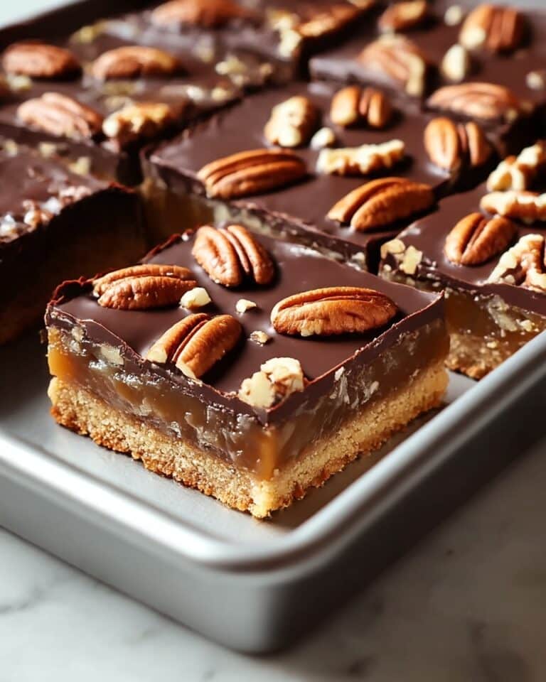 Decadent Turtle Bars Recipe