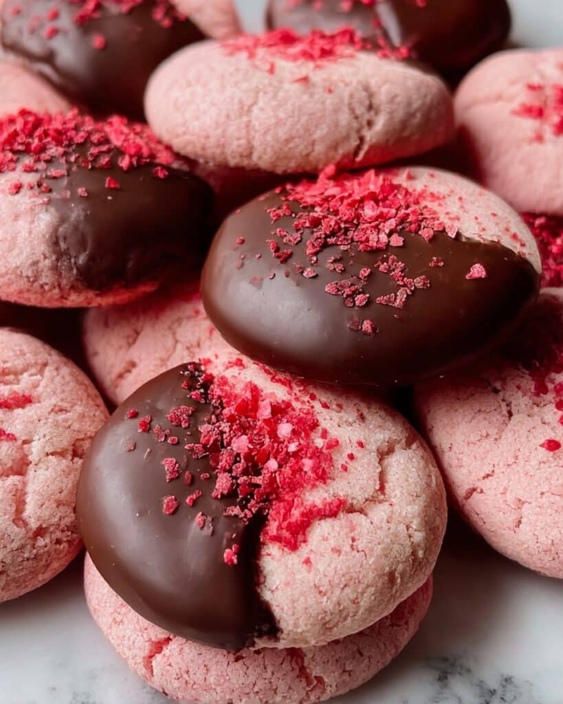 Chocolate Covered Strawberry Cookies Recipe