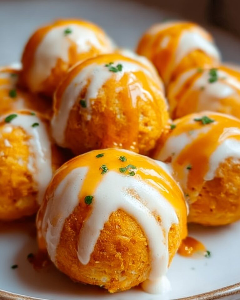 Cheesy Buffalo Ranch Chicken Bombs Recipe