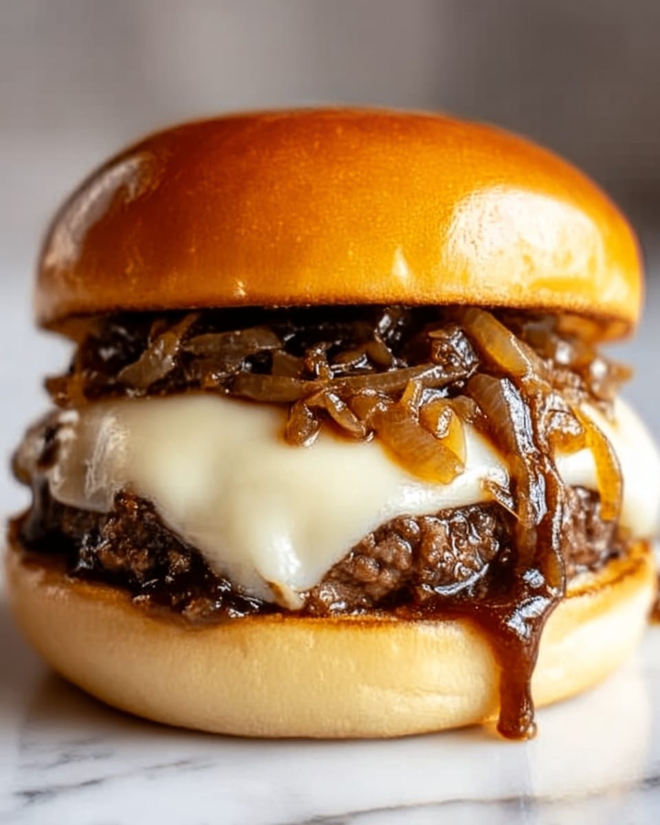 French Onion Beef Sloppy Joes Recipe