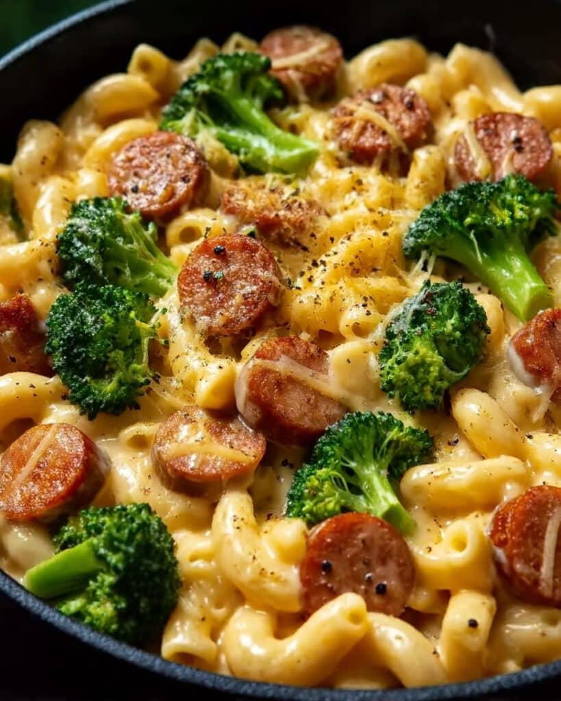 Creamy Turkey Broccoli Penne Skillet Recipe