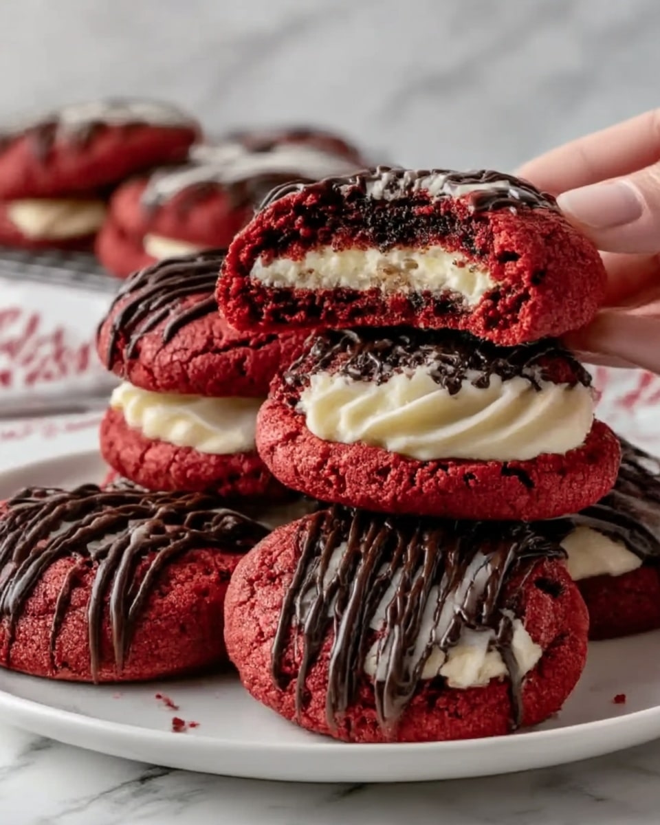 Delicious Red Velvet Oreo Cookies Recipe