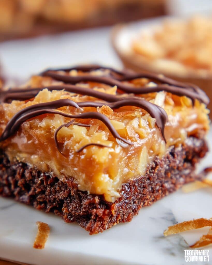 Easy Samoa Brownies Recipe