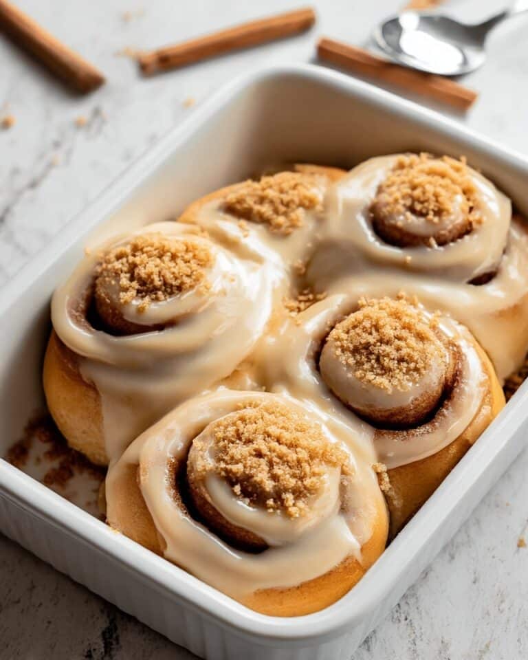 Biscoff Cookie Butter Cinnamon Rolls Recipe